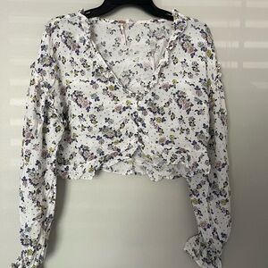 Free People Floral Skirt Set